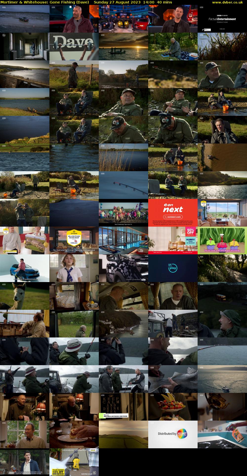 Mortimer & Whitehouse: Gone Fishing (Dave) Sunday 27 August 2023 14:00 - 14:40
