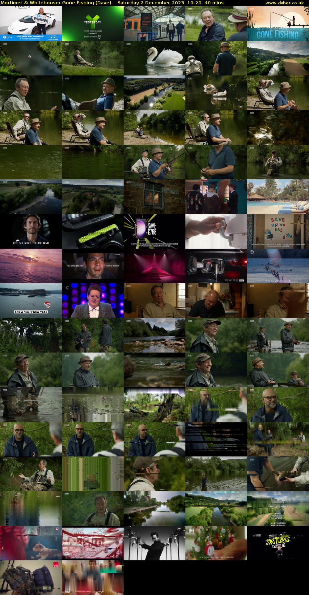 Mortimer & Whitehouse: Gone Fishing (Dave) Saturday 2 December 2023 19:20 - 20:00