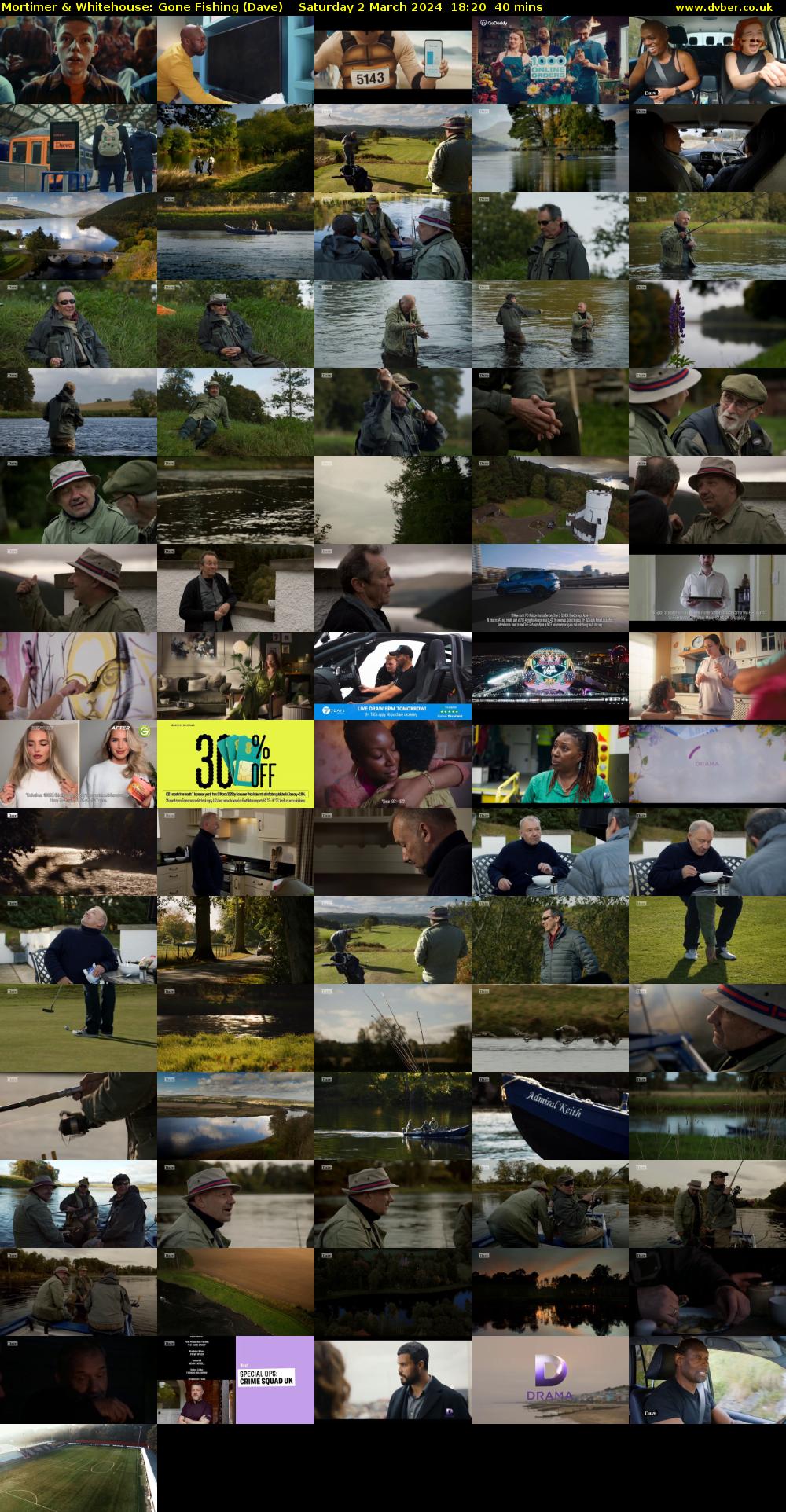 Mortimer & Whitehouse: Gone Fishing (Dave) Saturday 2 March 2024 18:20 - 19:00