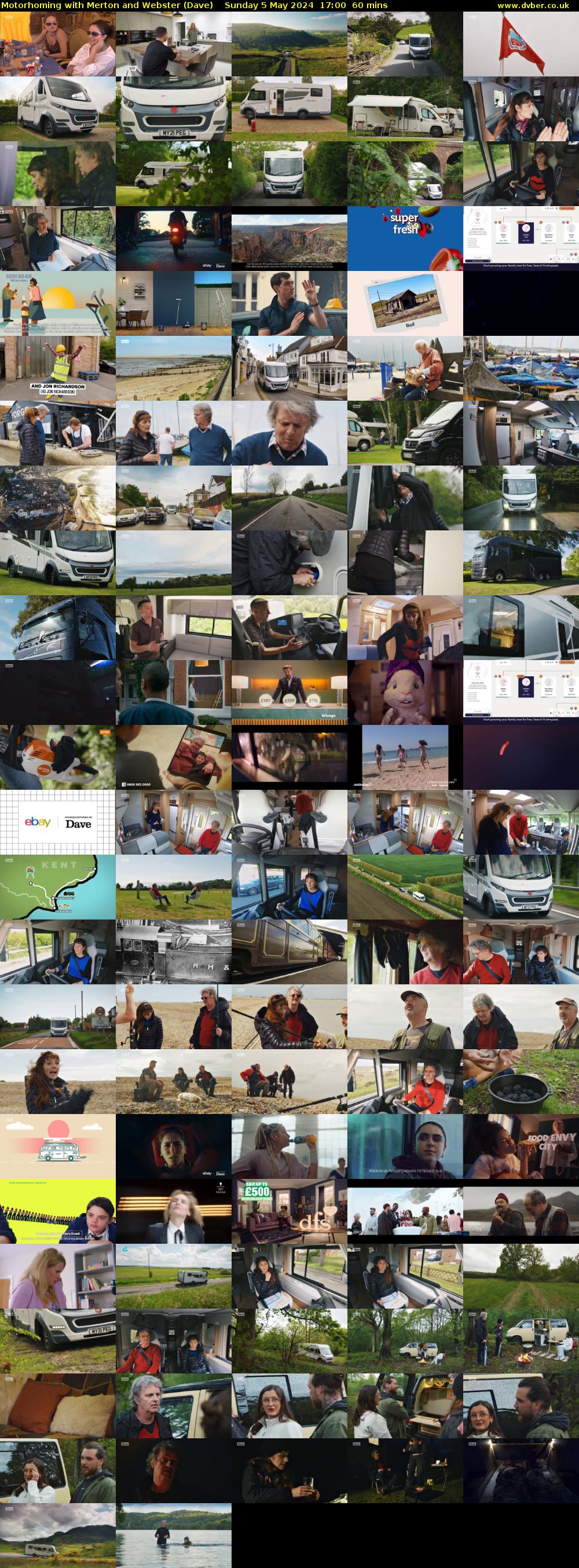 Motorhoming with Merton and Webster (Dave) Sunday 5 May 2024 17:00 - 18:00