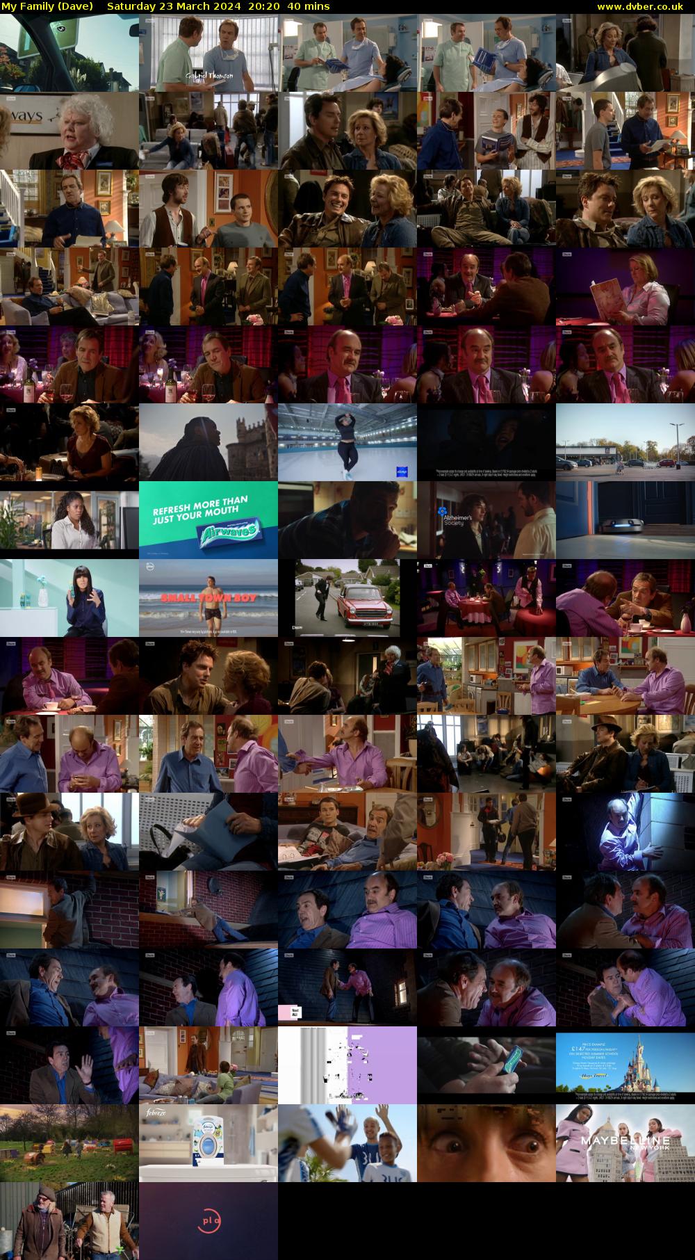 My Family (Dave) Saturday 23 March 2024 20:20 - 21:00