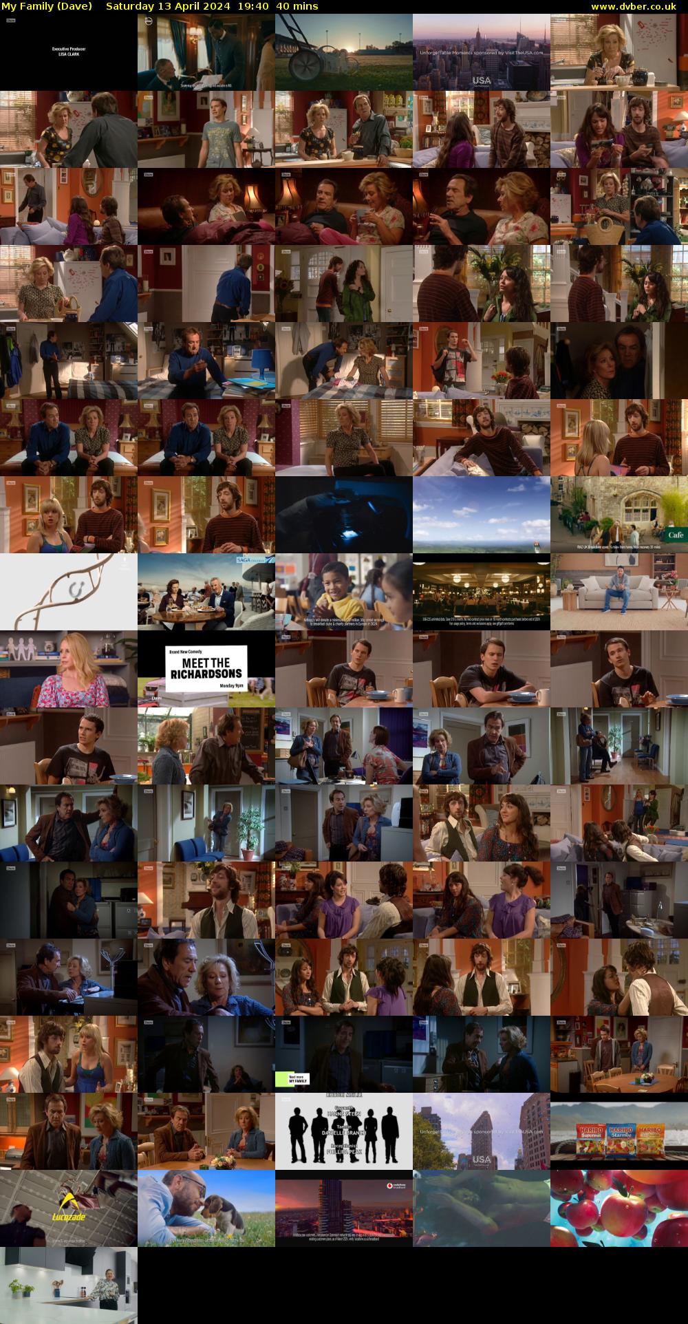 My Family (Dave) Saturday 13 April 2024 19:40 - 20:20