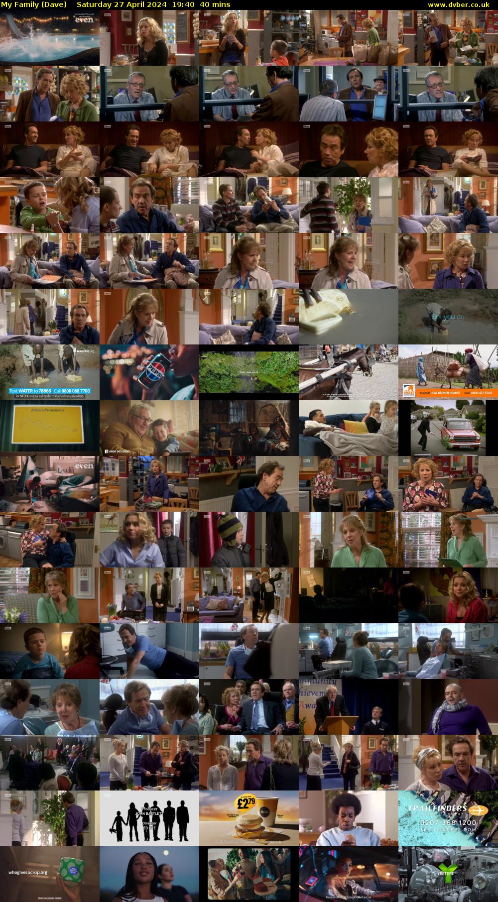 My Family (Dave) Saturday 27 April 2024 19:40 - 20:20