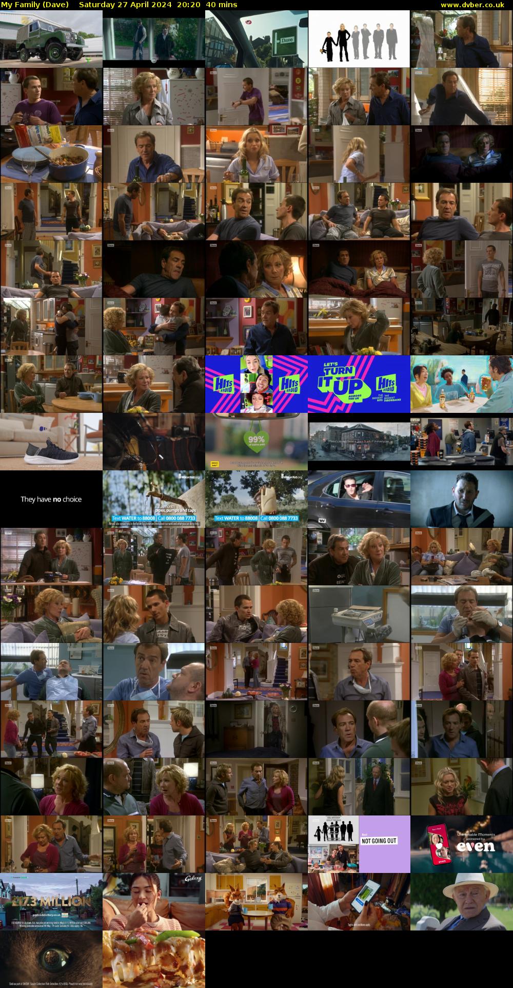 My Family (Dave) Saturday 27 April 2024 20:20 - 21:00