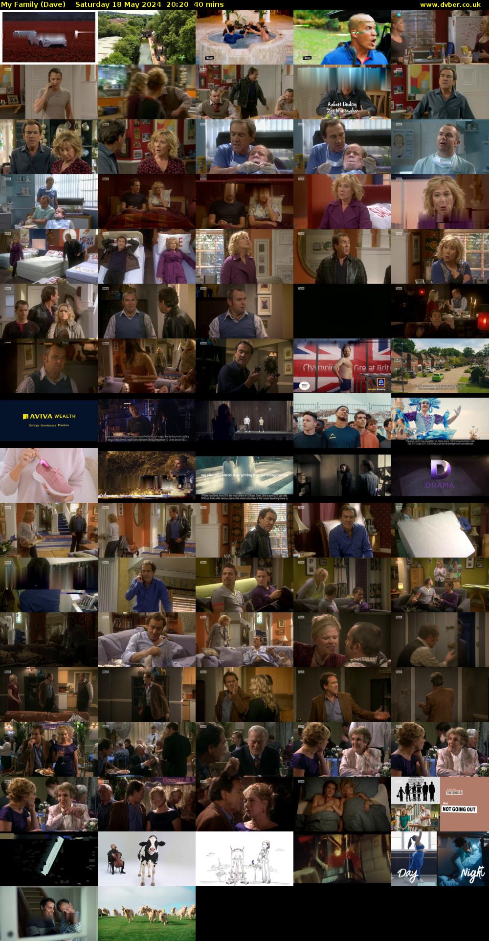 My Family (Dave) Saturday 18 May 2024 20:20 - 21:00