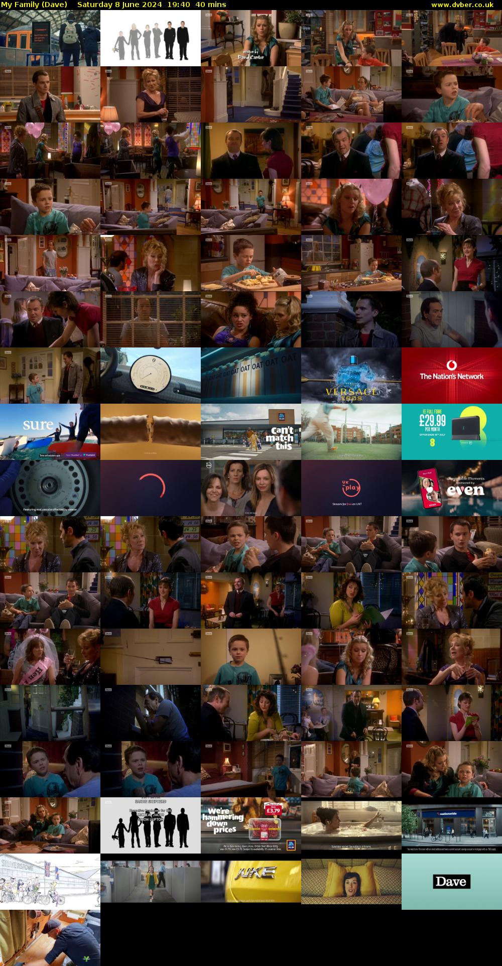 My Family (Dave) Saturday 8 June 2024 19:40 - 20:20