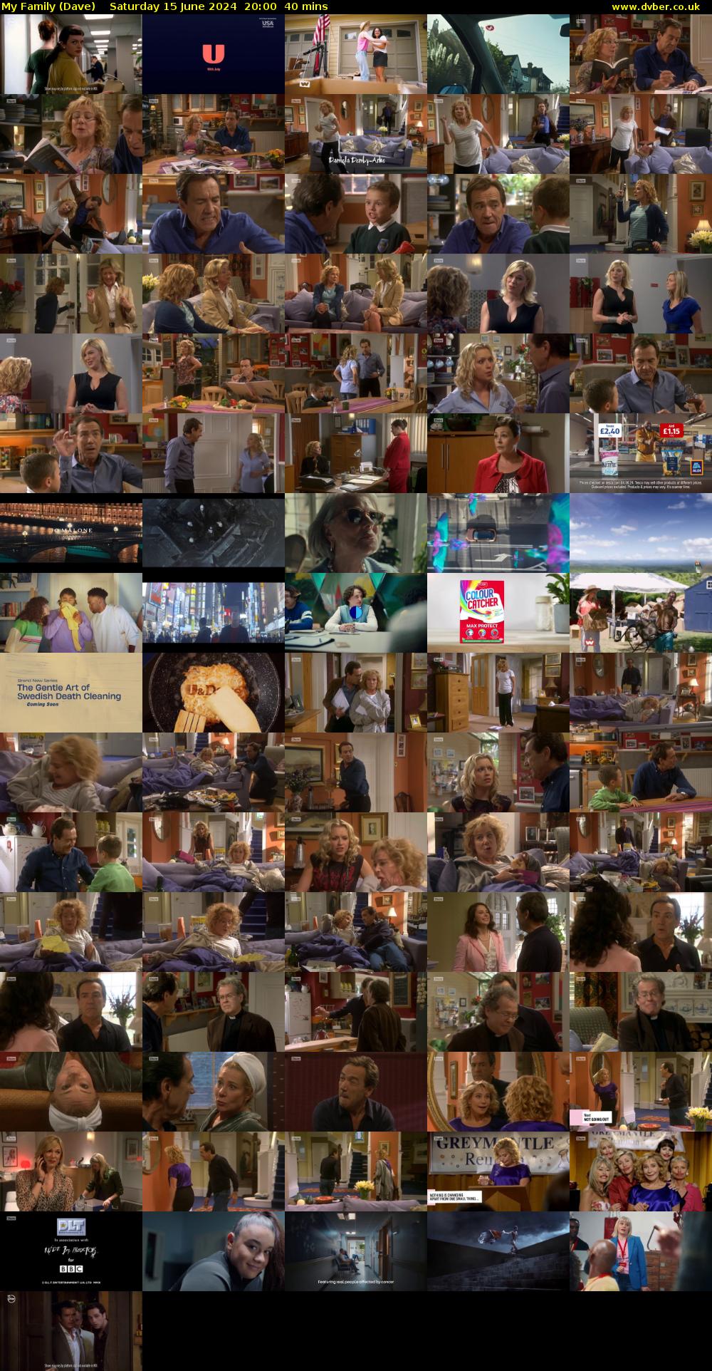 My Family (Dave) Saturday 15 June 2024 20:00 - 20:40