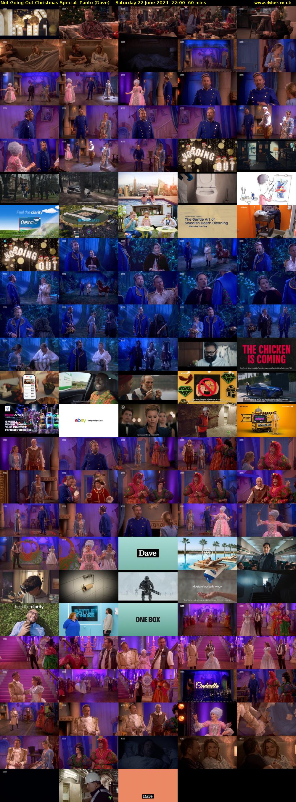 Not Going Out Christmas Special: Panto (Dave) Saturday 22 June 2024 22:00 - 23:00