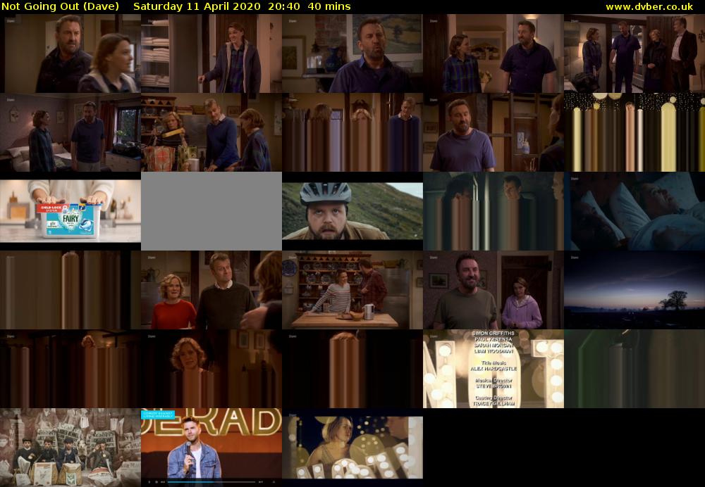 Not Going Out (Dave) Saturday 11 April 2020 20:40 - 21:20