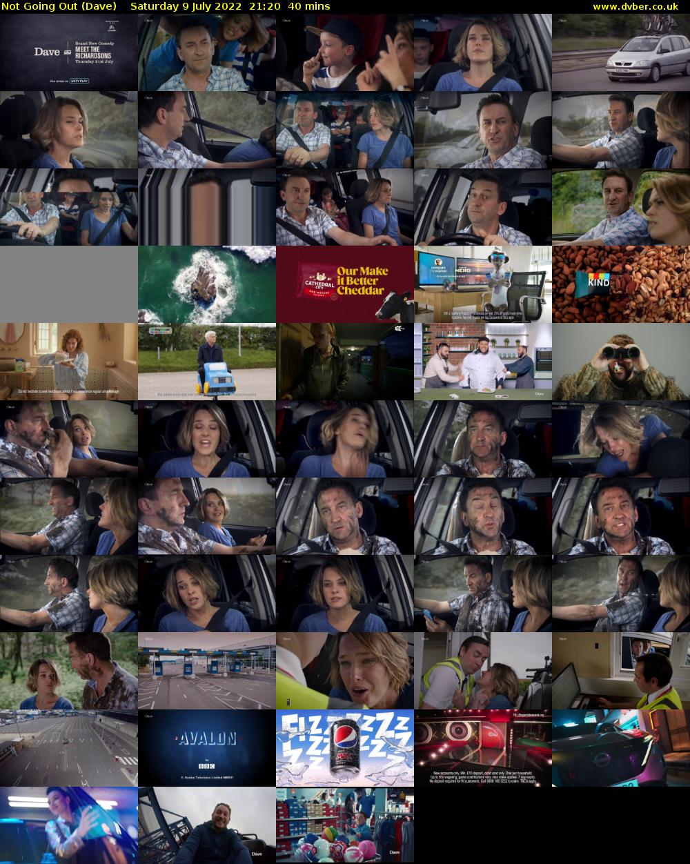 Not Going Out (Dave) Saturday 9 July 2022 21:20 - 22:00