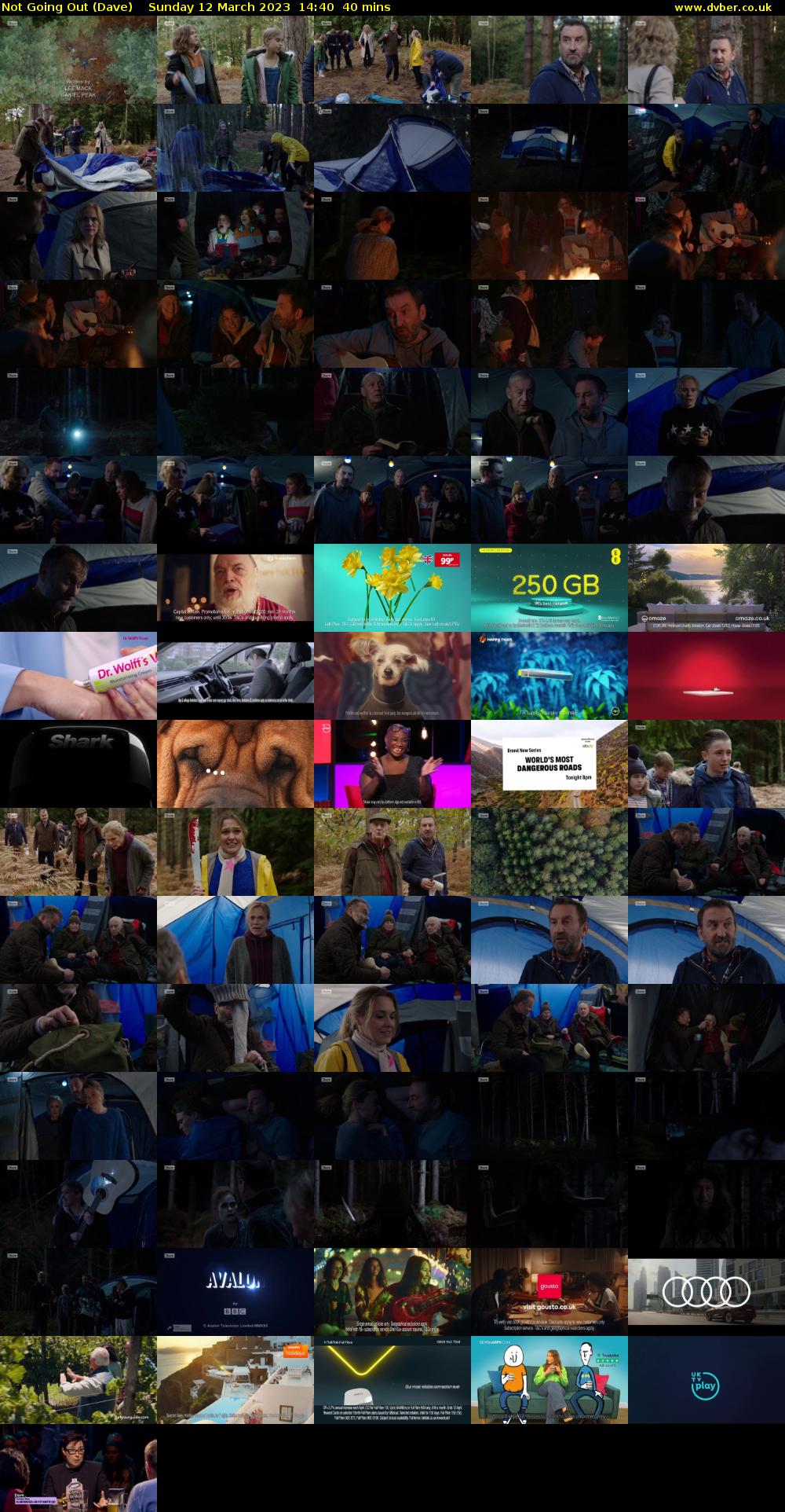 Not Going Out (Dave) Sunday 12 March 2023 14:40 - 15:20