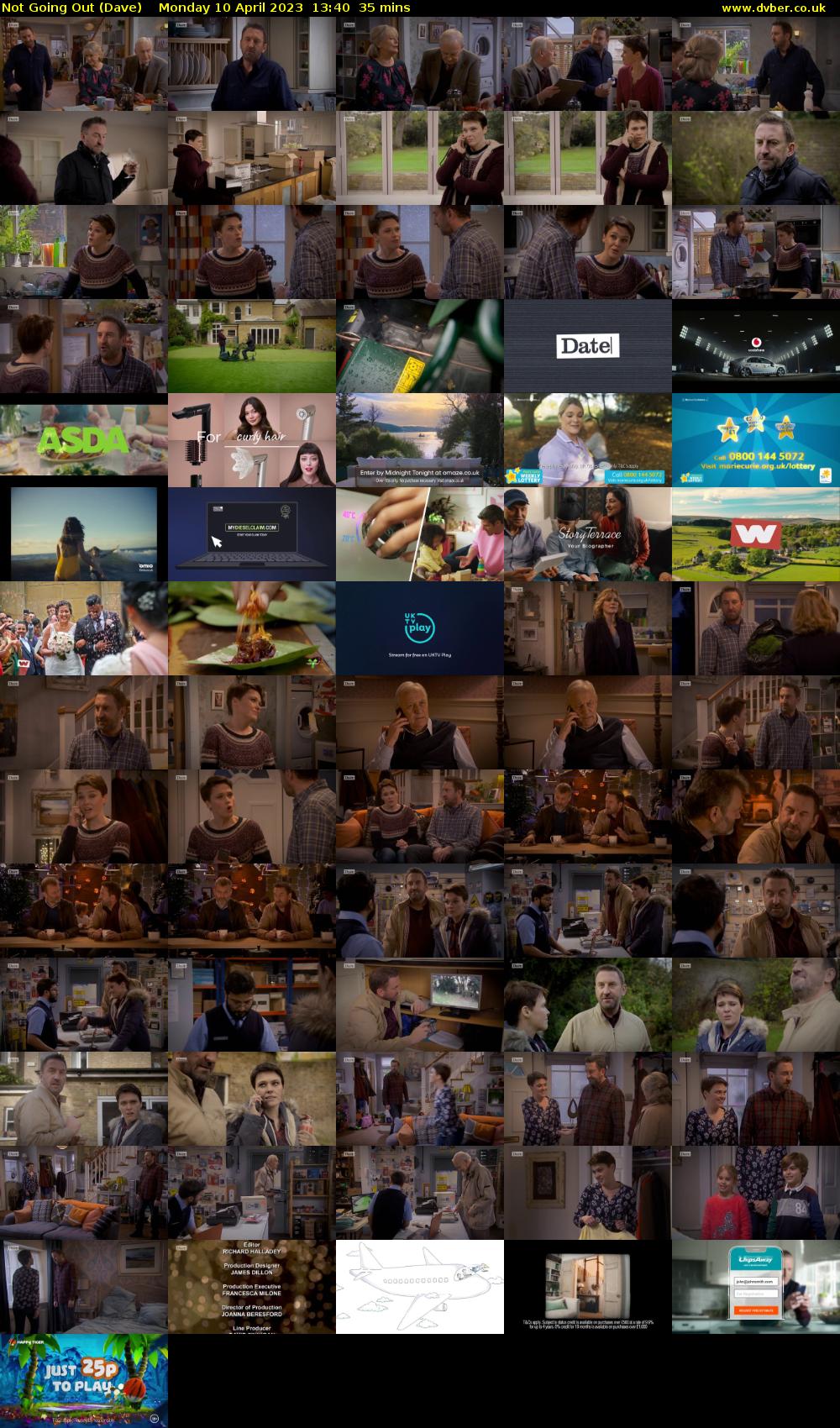 Not Going Out (Dave) Monday 10 April 2023 13:40 - 14:15