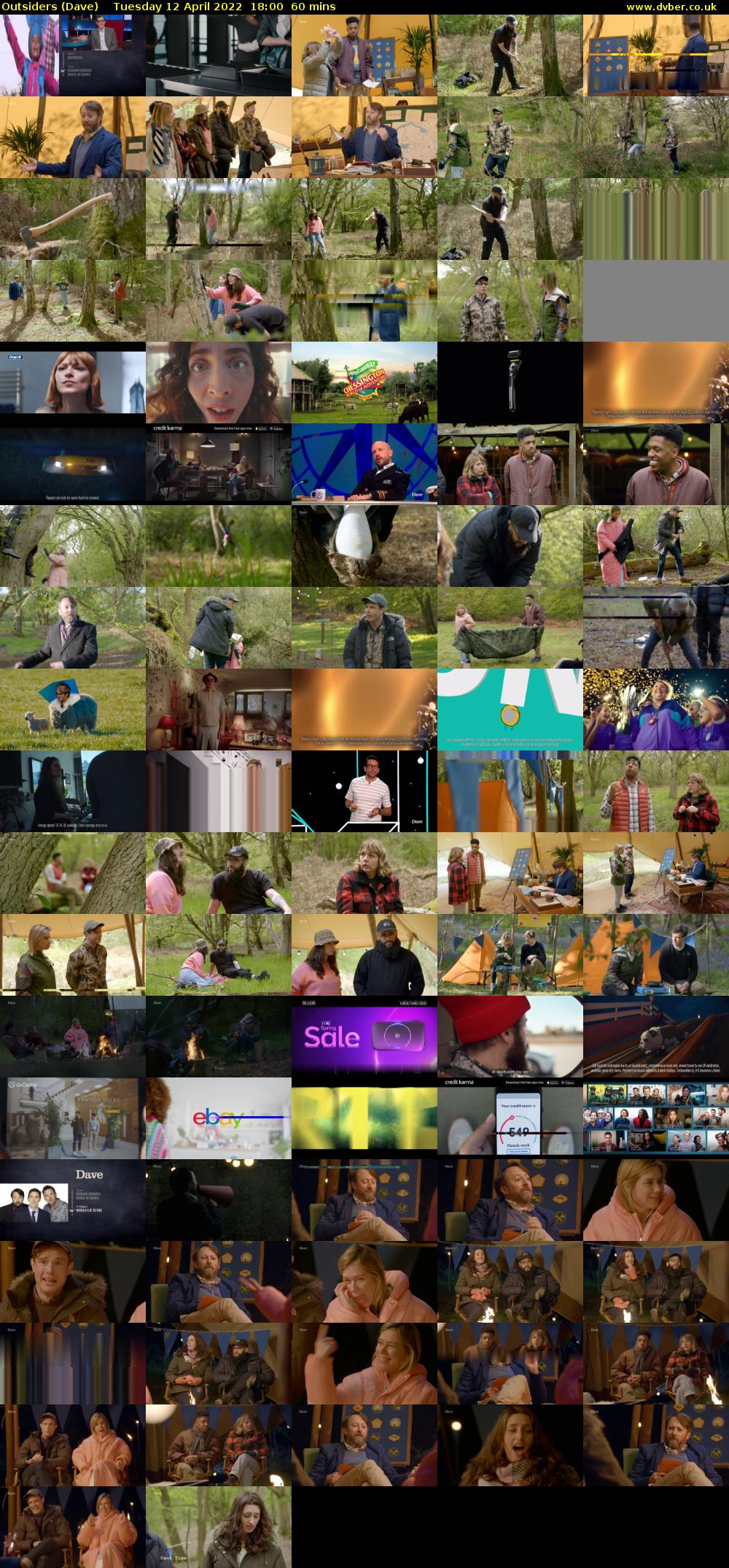 Outsiders (Dave) Tuesday 12 April 2022 18:00 - 19:00