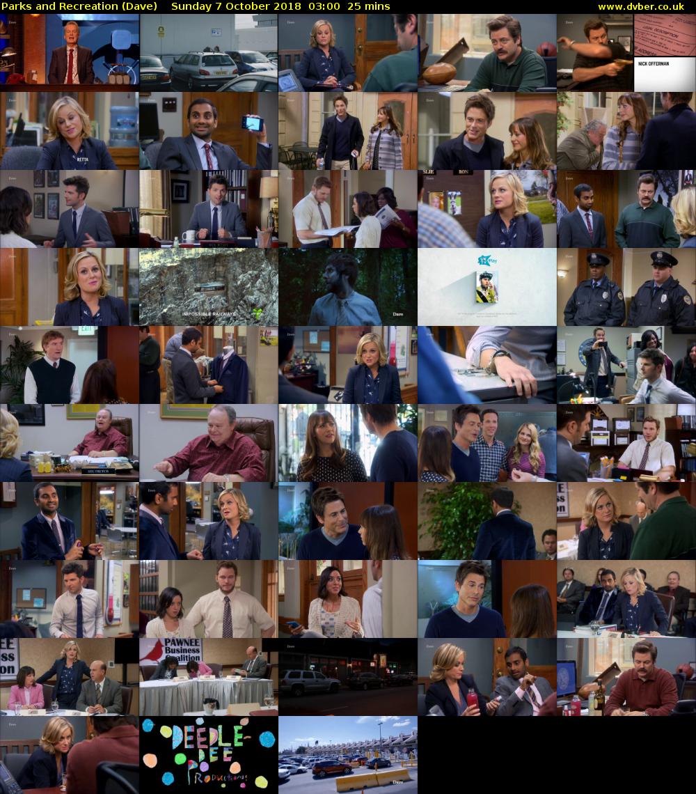 Parks and Recreation (Dave) Sunday 7 October 2018 03:00 - 03:25