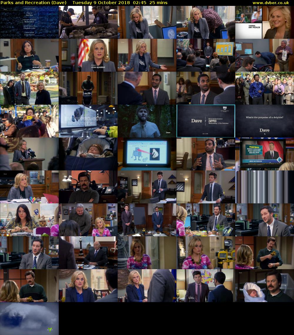 Parks and Recreation (Dave) Tuesday 9 October 2018 02:45 - 03:10