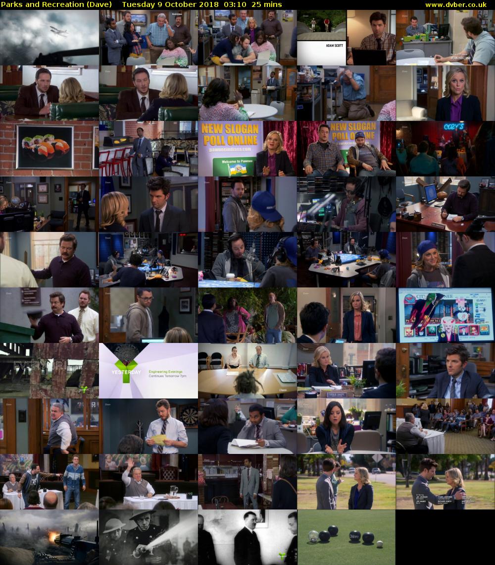 Parks and Recreation (Dave) Tuesday 9 October 2018 03:10 - 03:35
