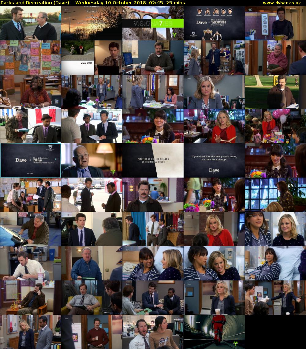 Parks and Recreation (Dave) Wednesday 10 October 2018 02:45 - 03:10
