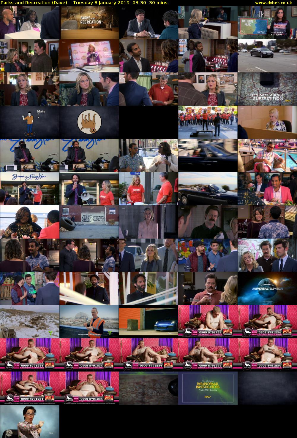 Parks and Recreation (Dave) Tuesday 8 January 2019 03:30 - 04:00