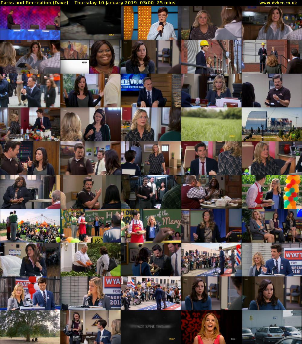 Parks and Recreation (Dave) Thursday 10 January 2019 03:00 - 03:25