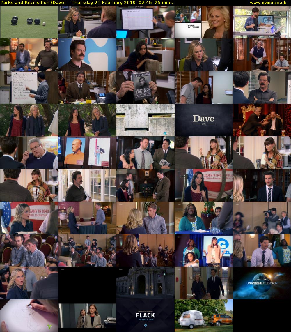 Parks and Recreation (Dave) Thursday 21 February 2019 02:45 - 03:10