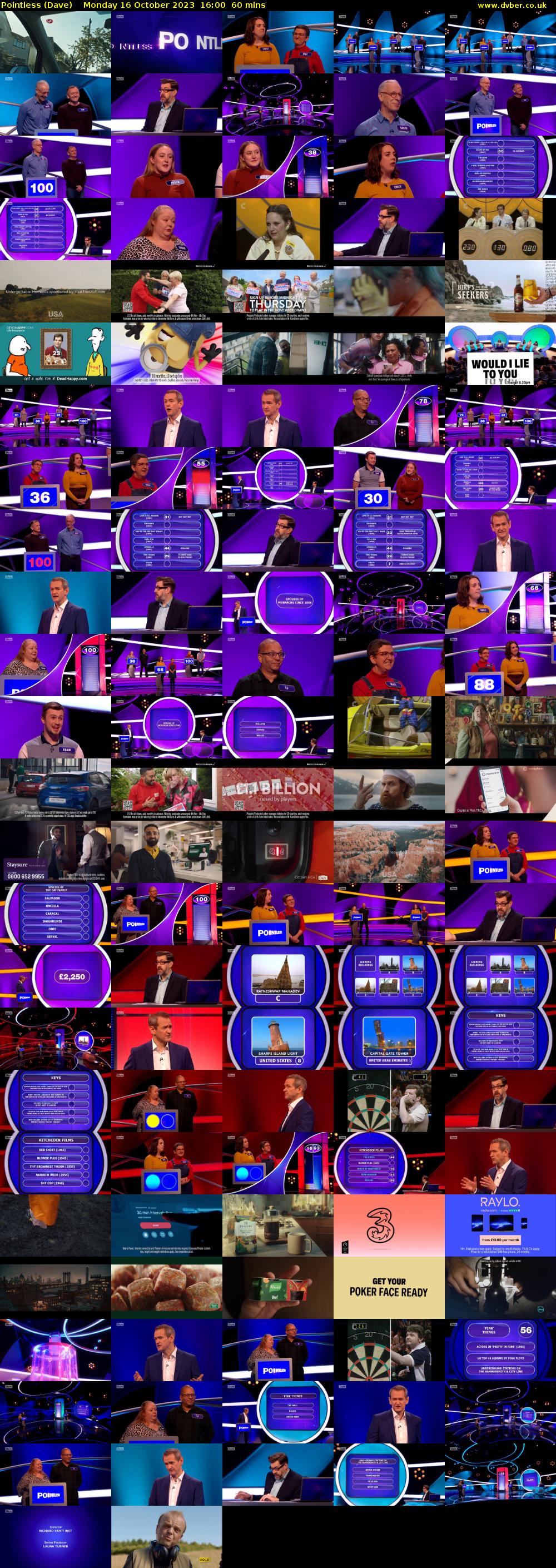 Pointless (Dave) Monday 16 October 2023 16:00 - 17:00