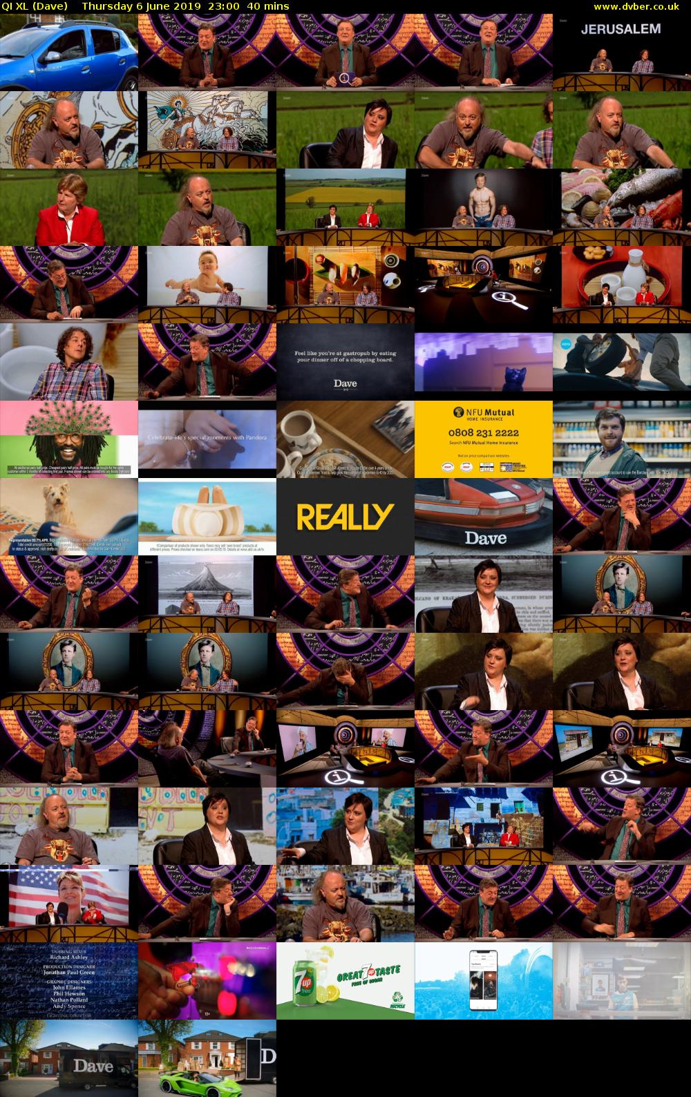 QI XL (Dave) Thursday 6 June 2019 23:00 - 23:40