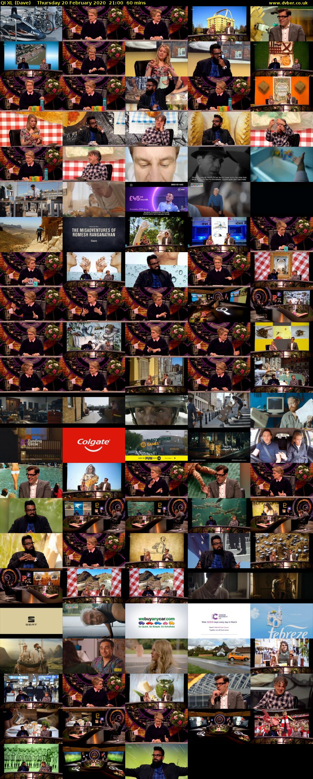 QI XL (Dave) Thursday 20 February 2020 21:00 - 22:00