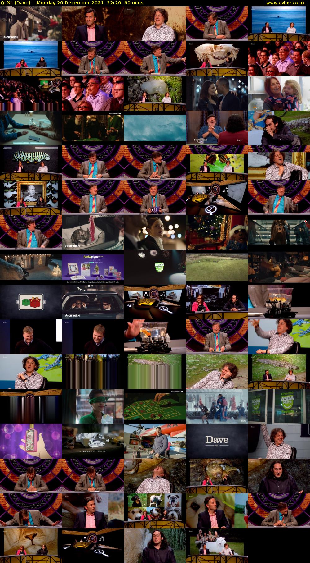 QI XL (Dave) Monday 20 December 2021 22:20 - 23:20