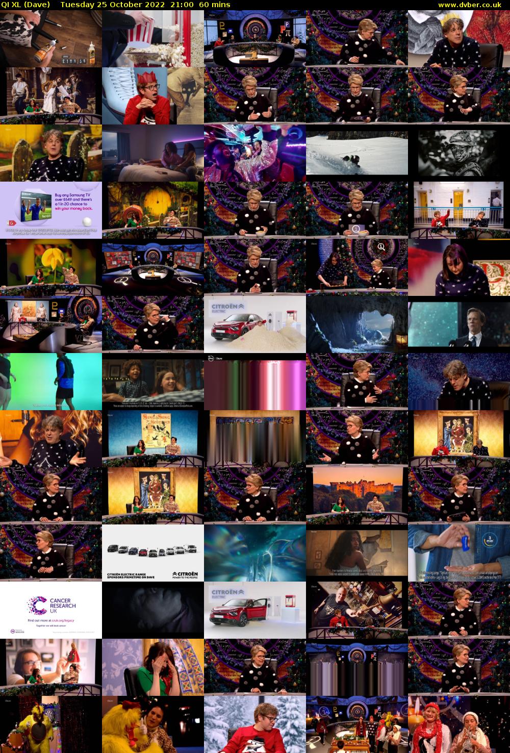 QI XL (Dave) Tuesday 25 October 2022 21:00 - 22:00