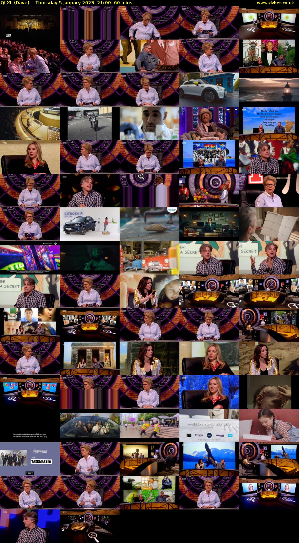QI XL (Dave) Thursday 5 January 2023 21:00 - 22:00