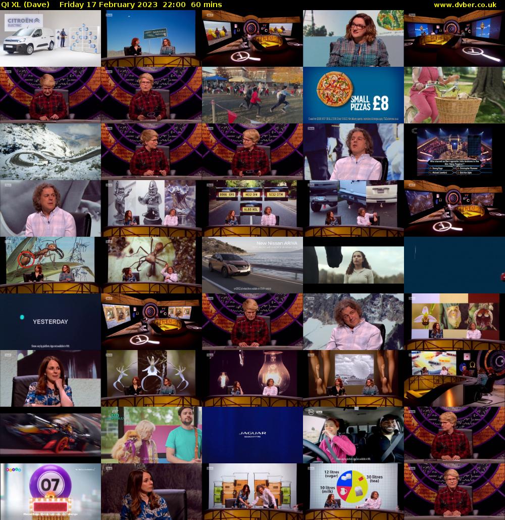 QI XL (Dave) Friday 17 February 2023 22:00 - 23:00