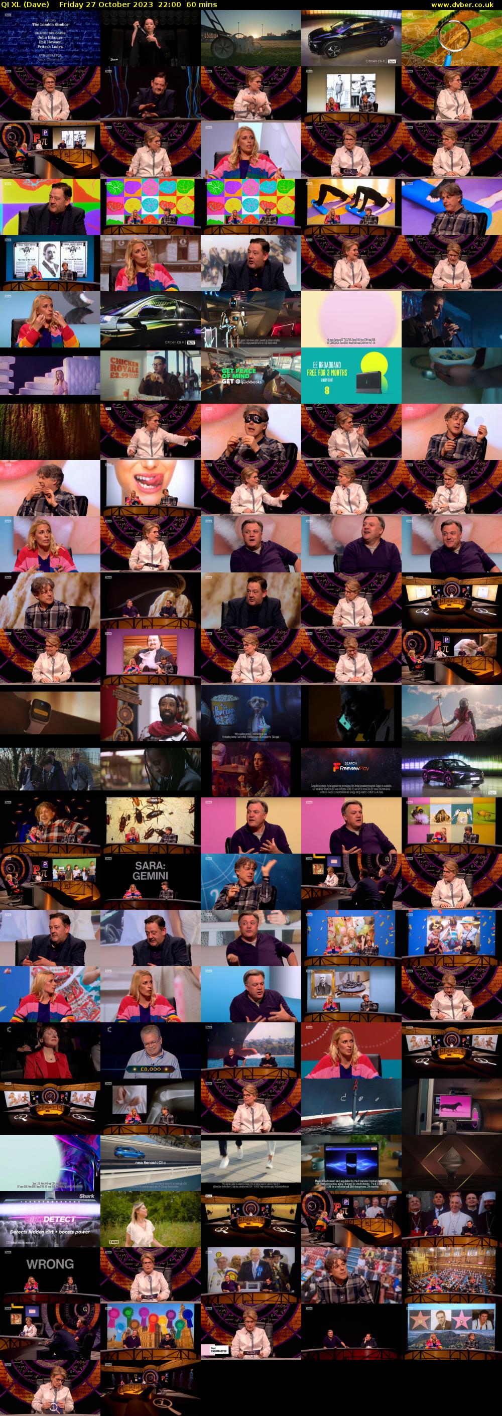 QI XL (Dave) Friday 27 October 2023 22:00 - 23:00