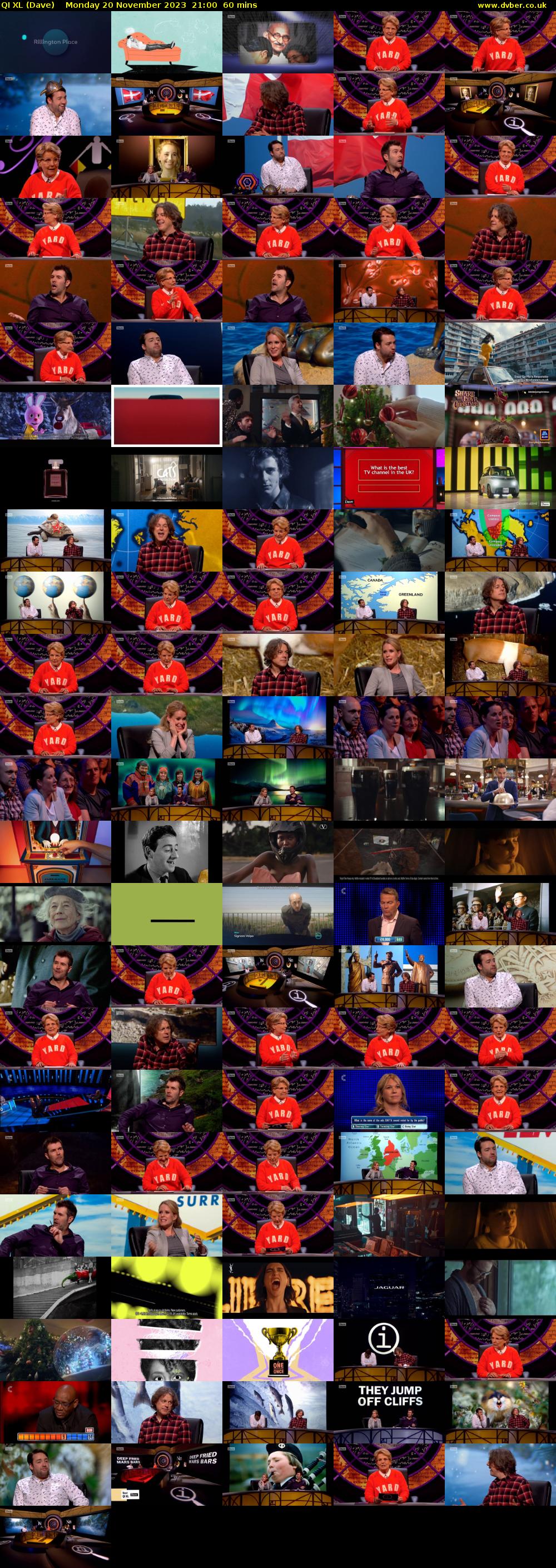 QI XL (Dave) Monday 20 November 2023 21:00 - 22:00