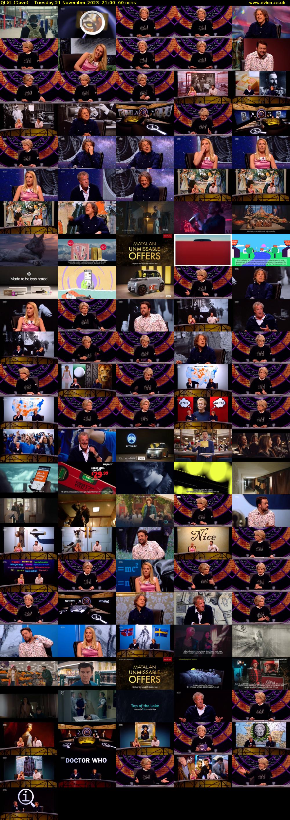 QI XL (Dave) Tuesday 21 November 2023 21:00 - 22:00