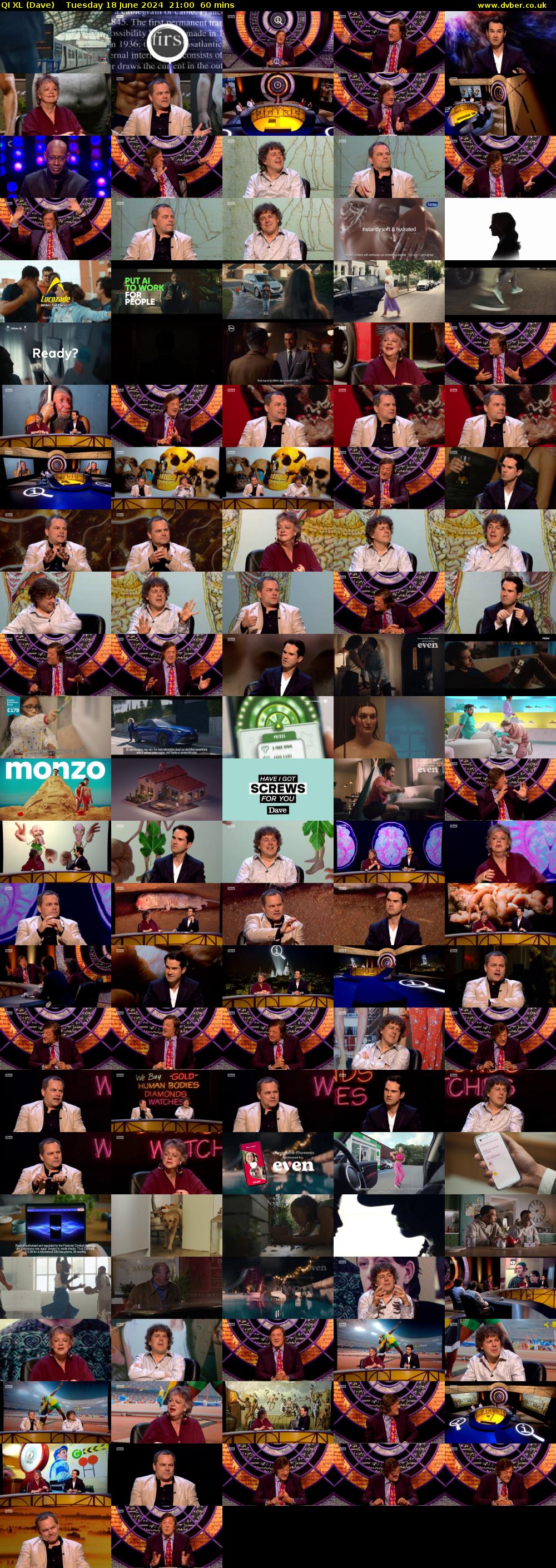 QI XL (Dave) Tuesday 18 June 2024 21:00 - 22:00