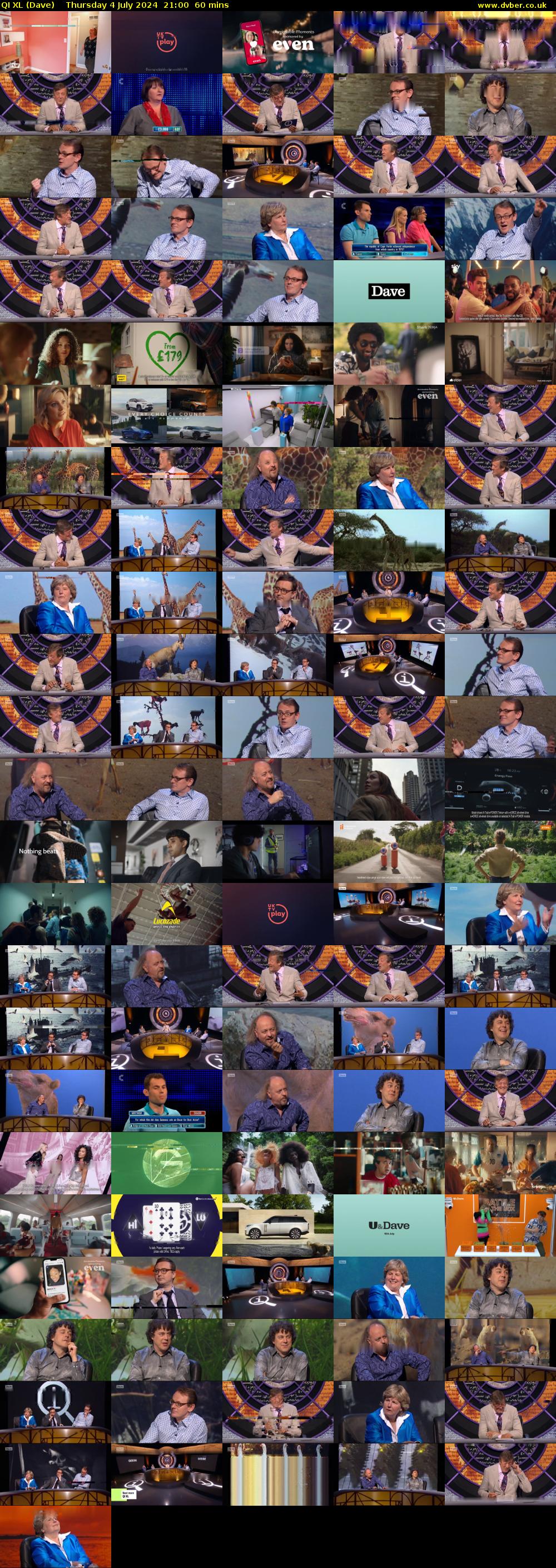 QI XL (Dave) Thursday 4 July 2024 21:00 - 22:00