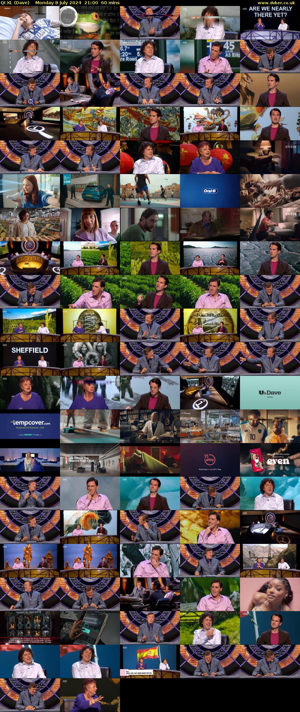 QI XL (Dave) Monday 8 July 2024 21:00 - 22:00