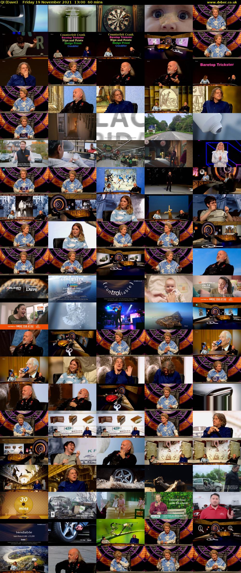 QI (Dave) Friday 19 November 2021 13:00 - 14:00