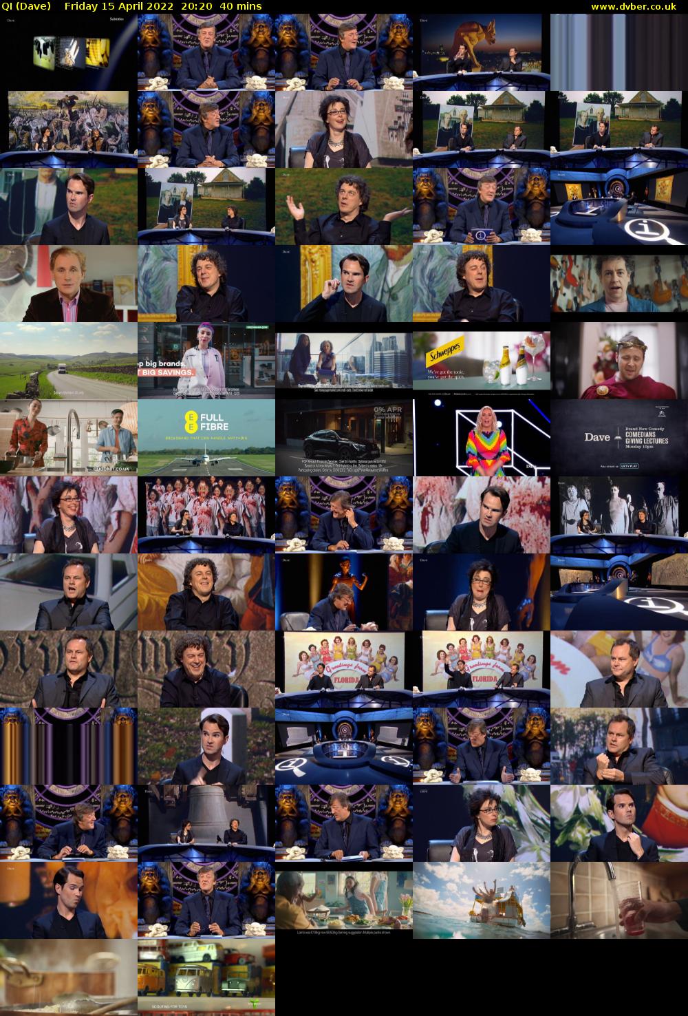 QI (Dave) Friday 15 April 2022 20:20 - 21:00