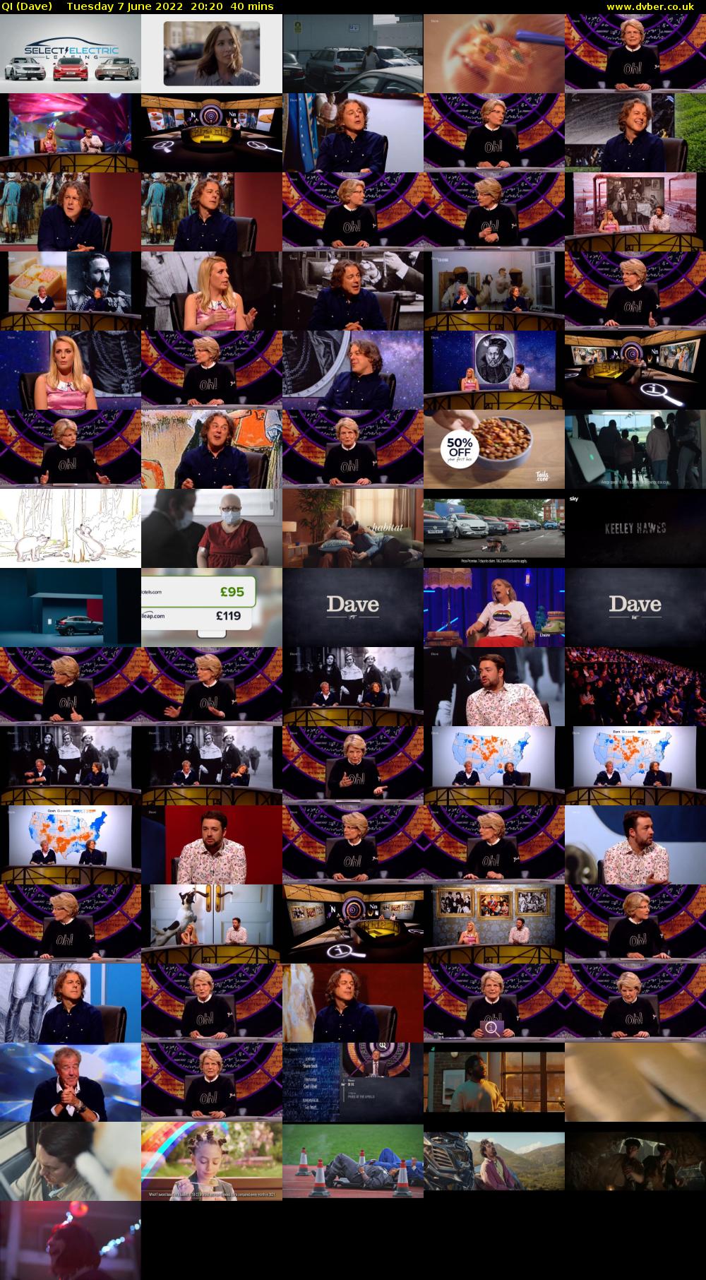 QI (Dave) Tuesday 7 June 2022 20:20 - 21:00