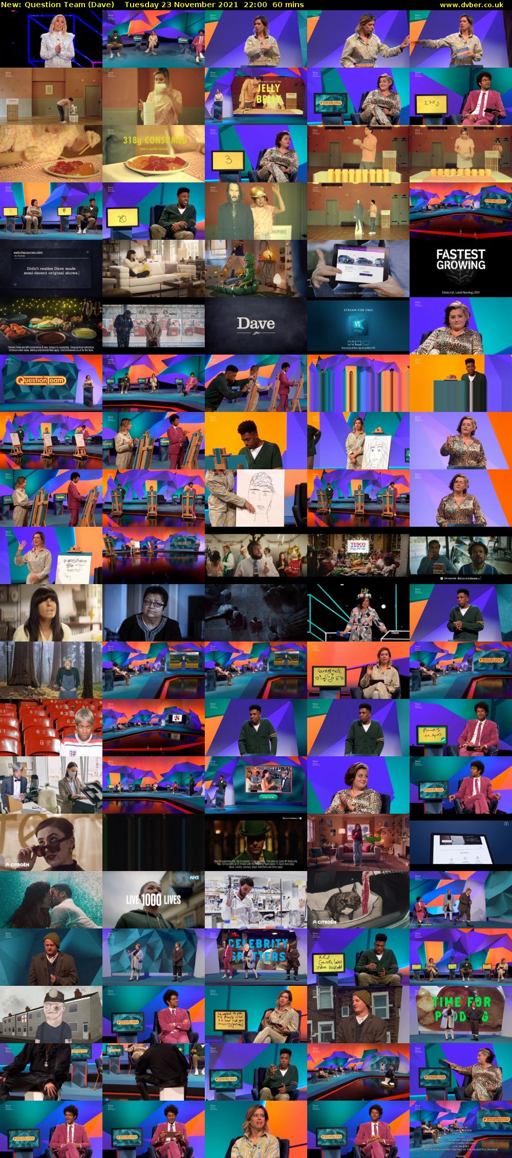 Question Team (Dave) Tuesday 23 November 2021 22:00 - 23:00