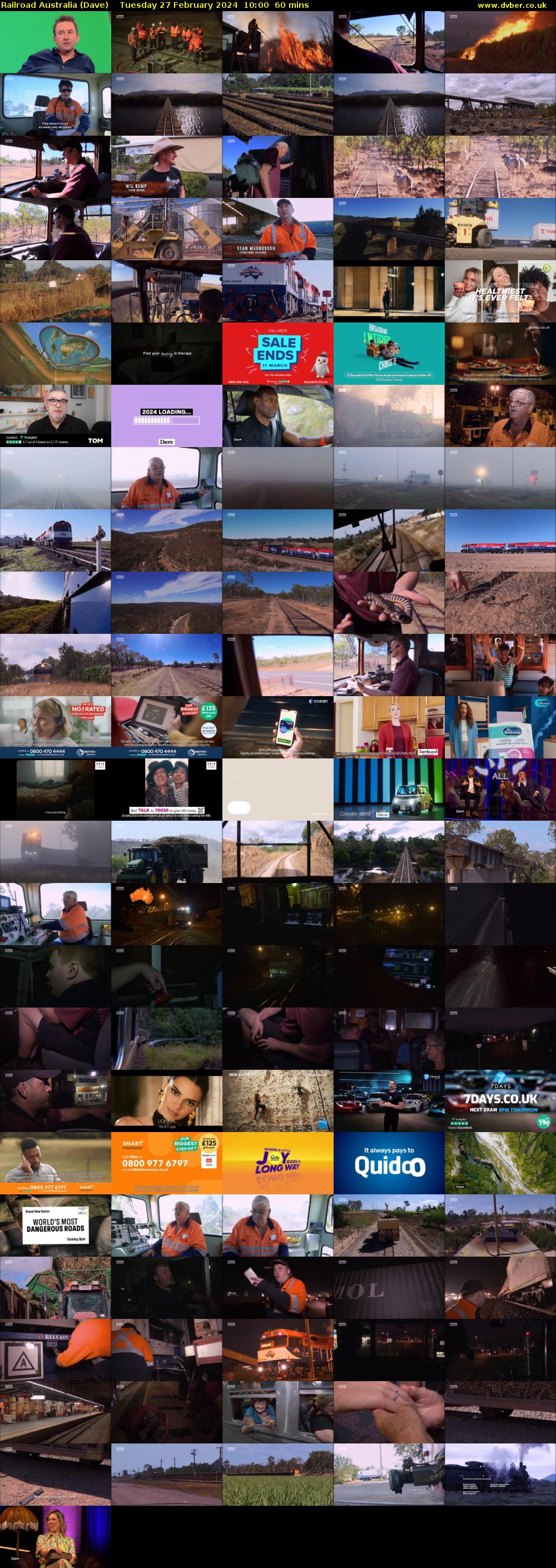 Railroad Australia (Dave) Tuesday 27 February 2024 10:00 - 11:00