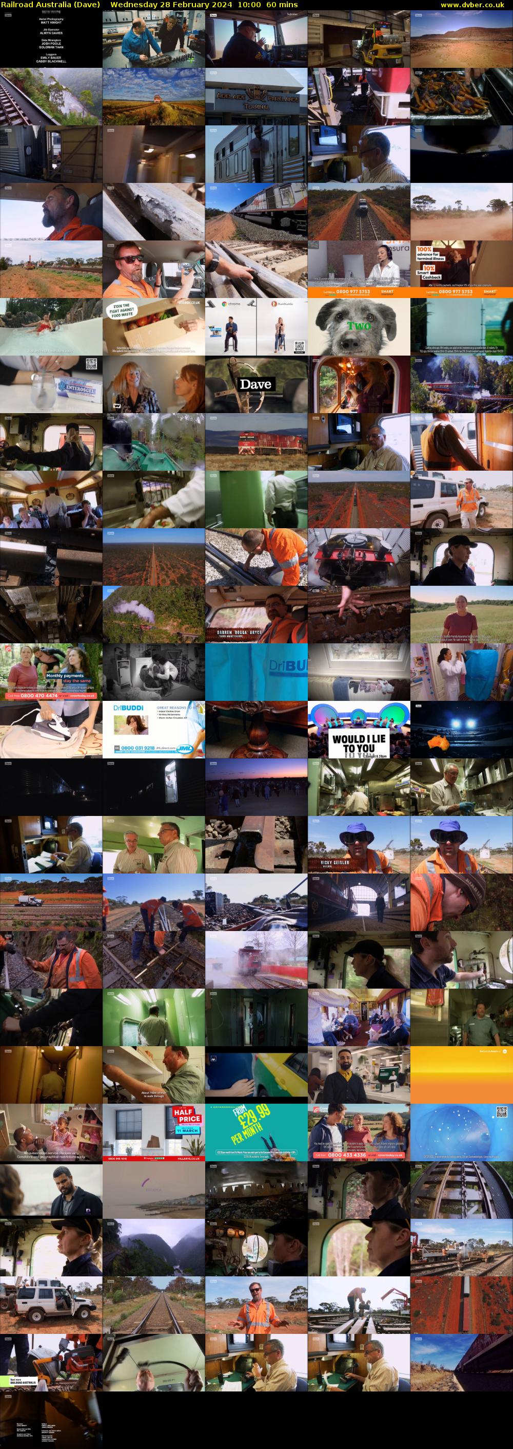 Railroad Australia (Dave) Wednesday 28 February 2024 10:00 - 11:00