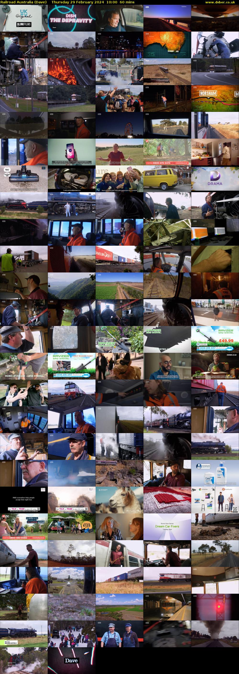 Railroad Australia (Dave) Thursday 29 February 2024 10:00 - 11:00