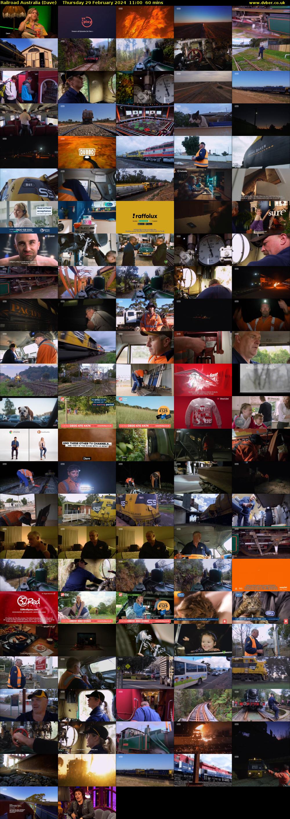 Railroad Australia (Dave) Thursday 29 February 2024 11:00 - 12:00