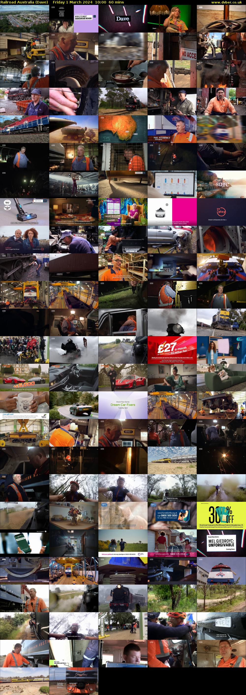 Railroad Australia (Dave) Friday 1 March 2024 10:00 - 11:00