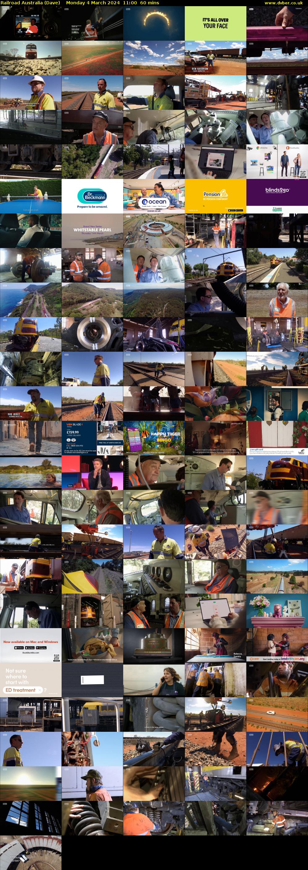 Railroad Australia (Dave) Monday 4 March 2024 11:00 - 12:00