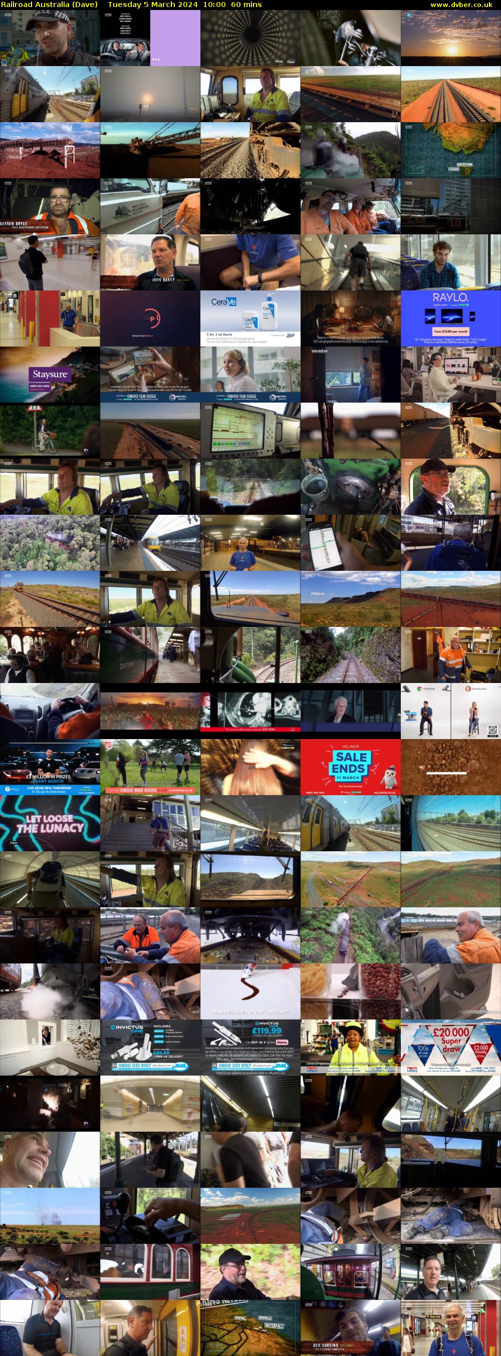 Railroad Australia (Dave) Tuesday 5 March 2024 10:00 - 11:00