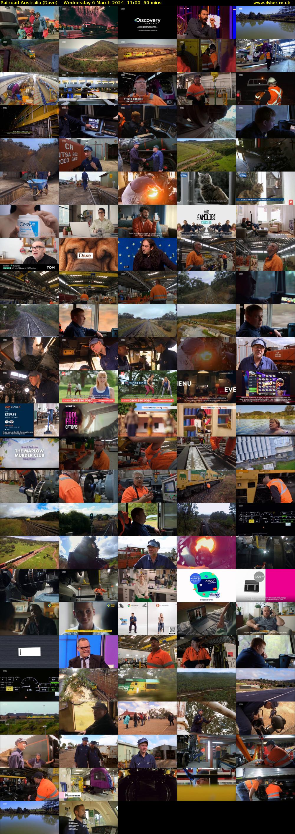 Railroad Australia (Dave) Wednesday 6 March 2024 11:00 - 12:00