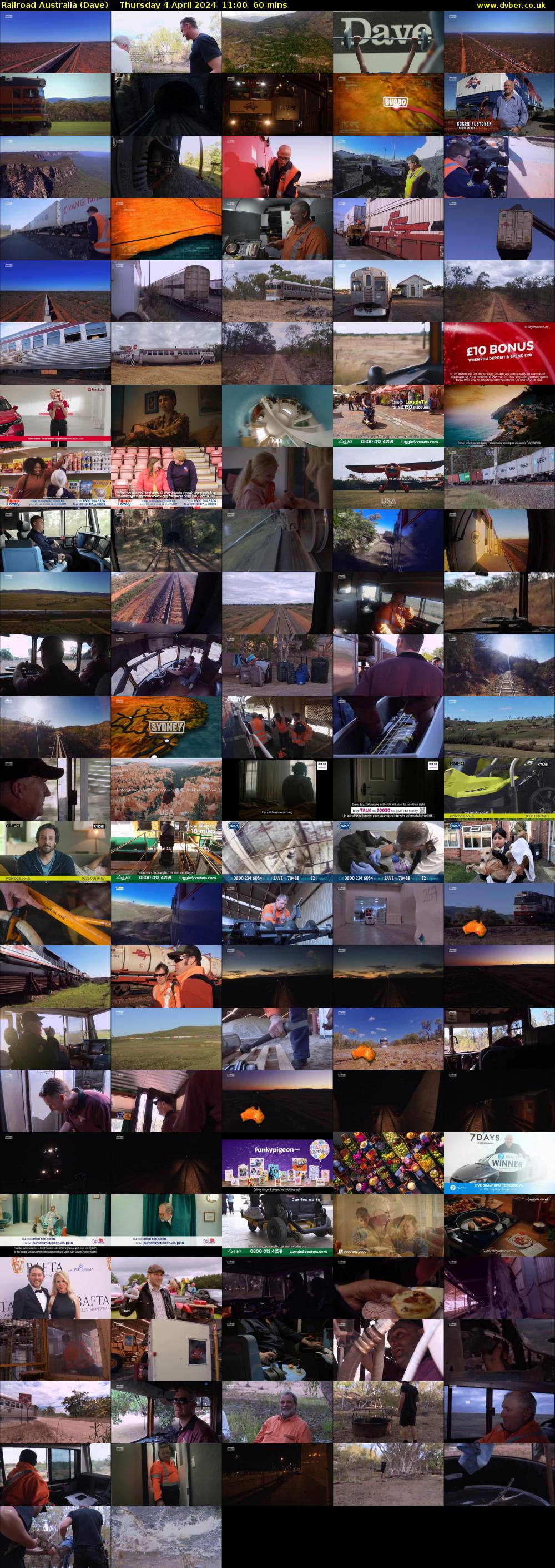 Railroad Australia (Dave) Thursday 4 April 2024 11:00 - 12:00